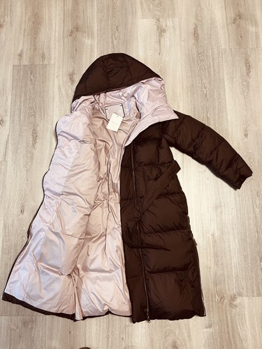 Daunen winter mantel mit - daunen,