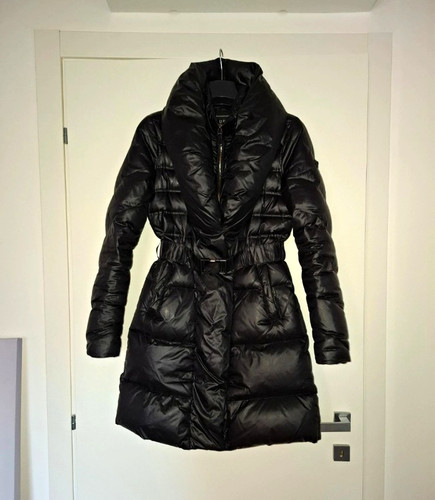 Guess damen daunenmantel lang - guess,