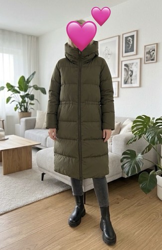 Woolrich langer daunenmantel - woolrich, daunenmantel-