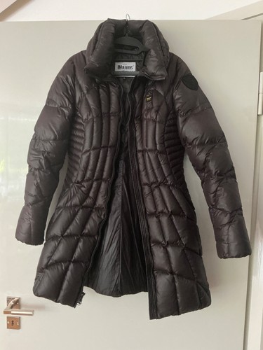 Blauer usa daunenmantel l - usa,, daunenmantel,