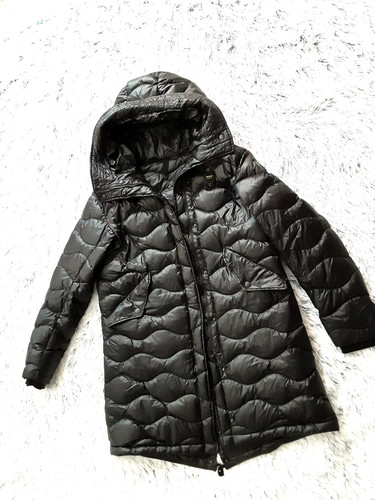 Blauer usa daunenmantel - usa,